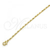 Oro Laminado Basic Necklace, Gold Filled Style Polished, Golden Finish, 04.318.0005.18