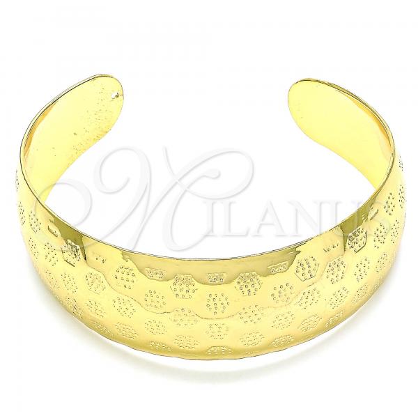 Oro Laminado Individual Bangle, Gold Filled Style Polished, Golden Finish, 07.101.0024