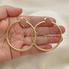 Oro Laminado Large Hoop, Gold Filled Style Polished, Golden Finish, 5.134.020.50