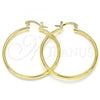 Oro Laminado Small Hoop, Gold Filled Style Polished, Golden Finish, 02.58.0020.30