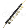 Oro Laminado Charm Bracelet, Gold Filled Style Four-leaf Clover Design, Polished, Golden Finish, 03.63.2094.07
