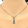 Oro Laminado Pendant Necklace, Gold Filled Style Polished, Golden Finish, 04.242.0099.24