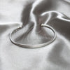 Sterling Silver Individual Bangle, Ball Design, Polished, Silver Finish, 07.393.0001.05