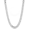Sterling silver curb link bracelet, 8 inches — alternate product view — SKU GD200.8