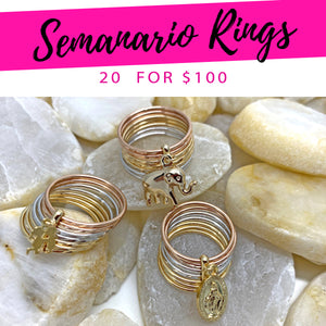 Gold Filled Ring — 20 Semanario Rings $5 each for $ — main product view — SKU 132183 | Oro Laminado anillo — 20 Semanario Rings $5 each for $ — SKU 132183