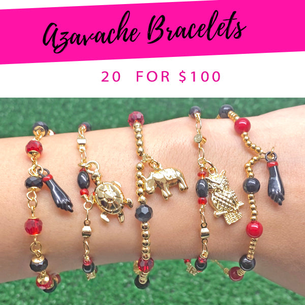 20 Azavanche Bracelet ($5.00 cada uno) por $100 Gold Layered