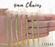 4mm Assorted Gold Layered Chains - 16