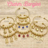 15pcs of Charm Bangles in Gold Layered ($6.67) ea
