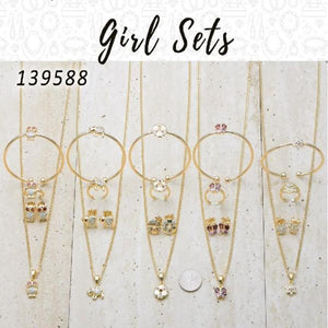 Gold Filled Jewelry — 12 Girl Sets in $8.33 ea — main product view — SKU 139588 | Oro Laminado joyería — 12 Girl Sets in $8.33 ea — SKU 139588